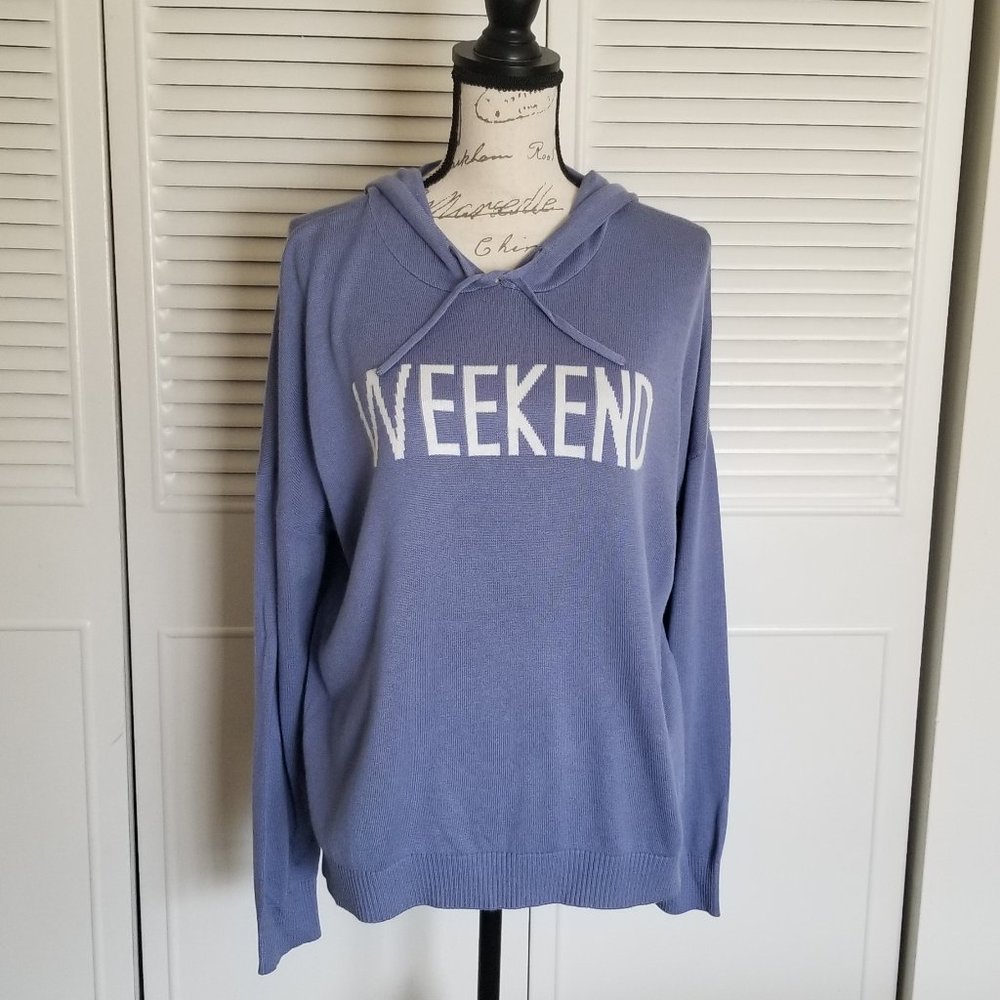 Rachel Zoe Weekend Hooded Sweater XL